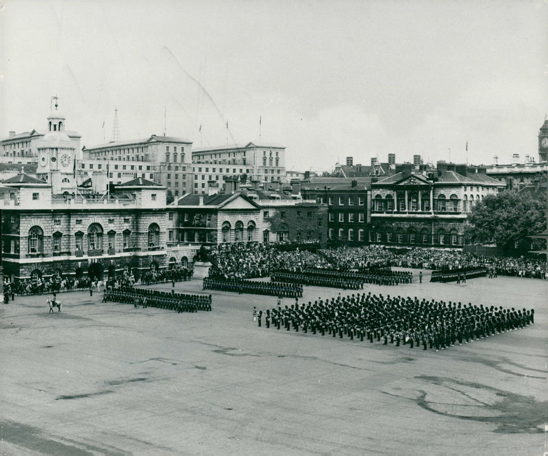 Trooping the Colour - Vintage Photograph
