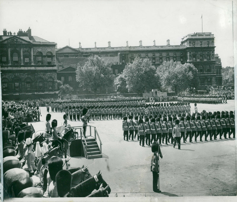 Trooping the Colour - Vintage Photograph