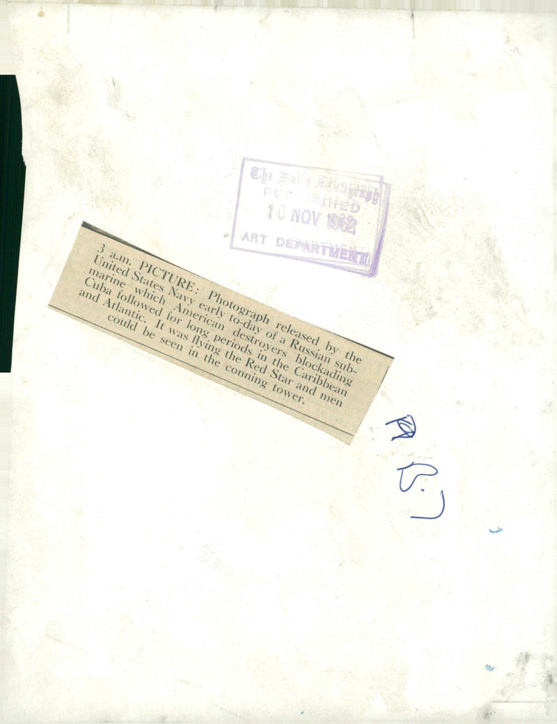 Cuban Missile Crisis - Vintage Photograph