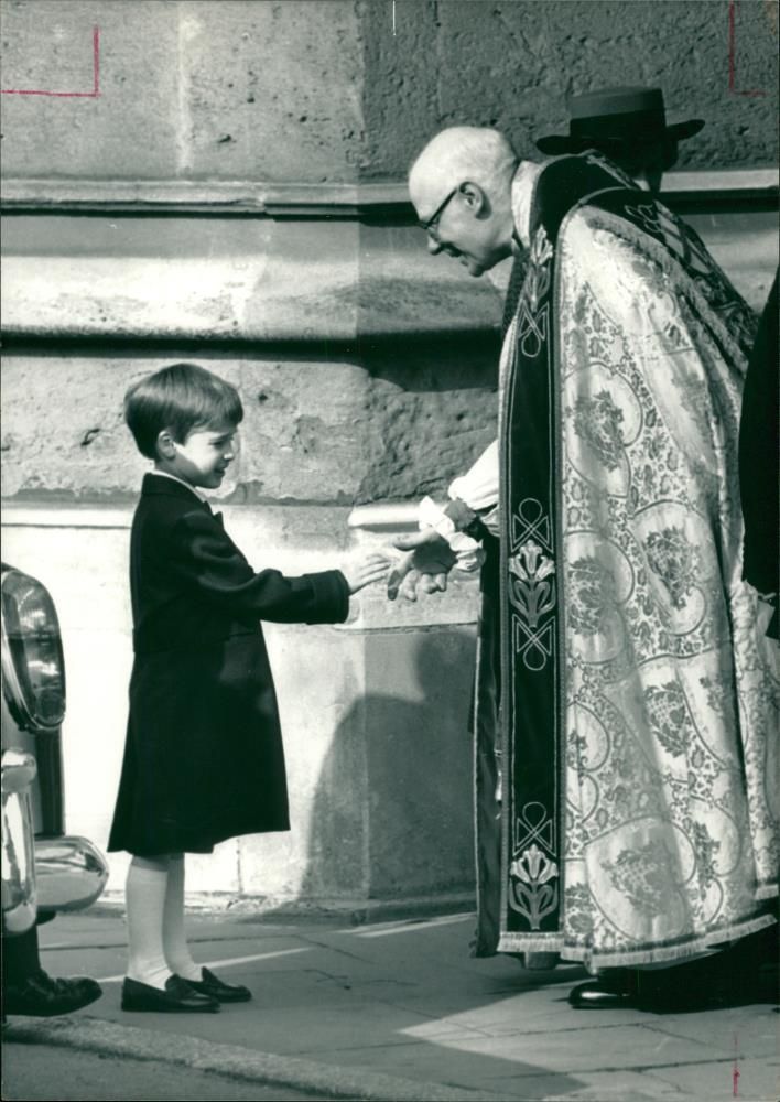 Prince William and michael mann. - Vintage Photograph