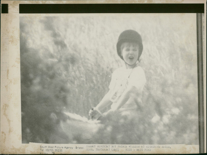 Prince William, Duke of Cambridge - Vintage Photograph