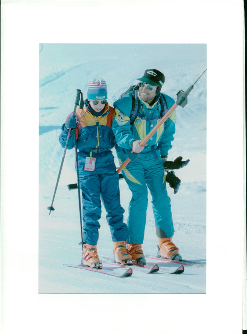 Prince William, Duke of Cambridge with Bruno Sprecker. - Vintage Photograph