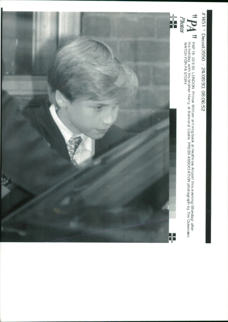 Prince William, Duke of Cambridge - Vintage Photograph