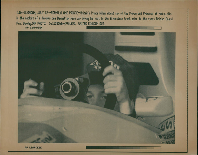 Prince William, Duke of Cambridge - Vintage Photograph