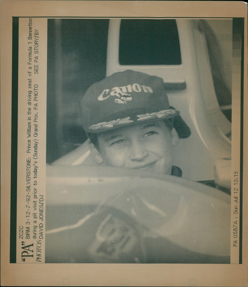 Prince William, Duke of Cambridge - Vintage Photograph