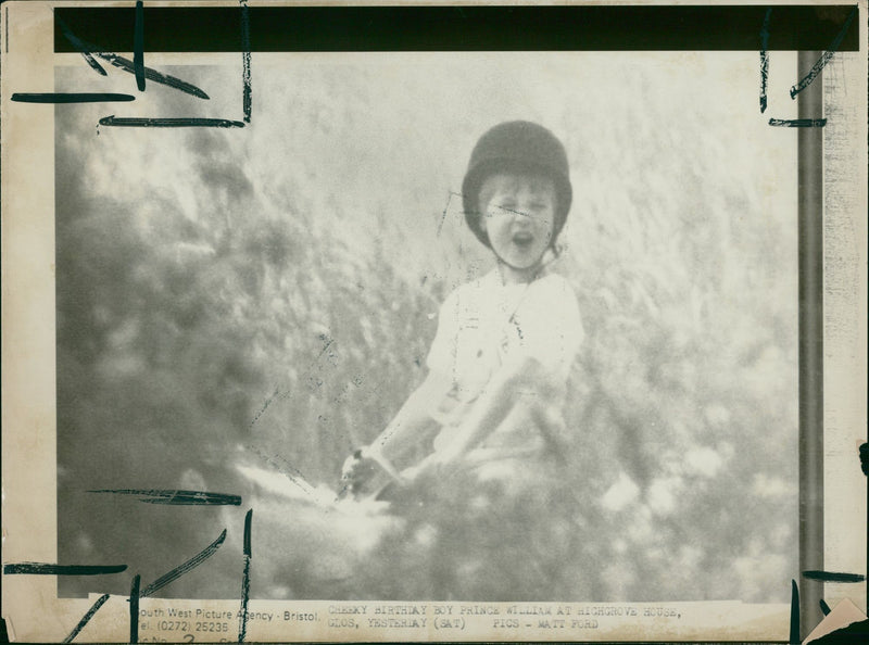 Prince William, Duke of Cambridge - Vintage Photograph