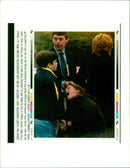 Prince William, Duke of Cambridge with hi unidentified friend. - Vintage Photograph
