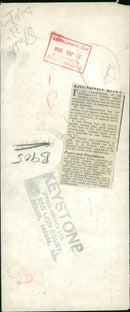 Queen Elizabeth The Queen Mother with Field-Marshal Wilson. - Vintage Photograph