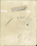 Queen Elizabeth The Queen Mother visits the ark royal. - Vintage Photograph