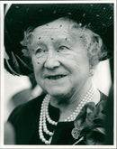 Queen Elizabeth The Queen Mother. - Vintage Photograph