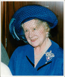 Queen Elizabeth The Queen Mother. - Vintage Photograph