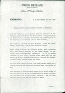 Queen Elizabeth The Queen Mother. - Vintage Photograph