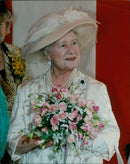 Queen Elizabeth The Queen Mother. - Vintage Photograph