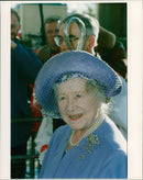 Queen Elizabeth The Queen Mother. - Vintage Photograph