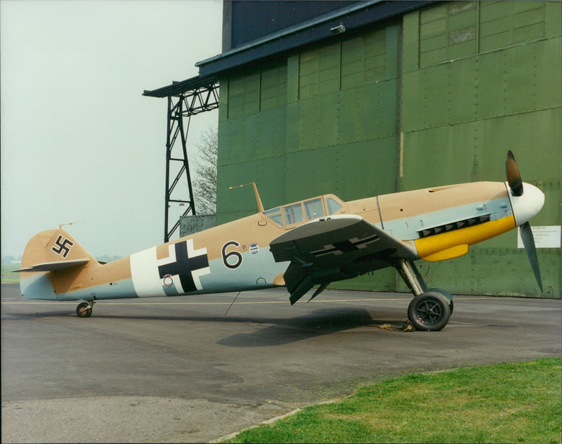 Messerschmitt Bf 109G-2 - Vintage Photograph