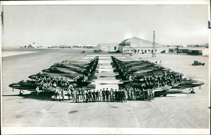 RAF No. 1 Squadron. - Vintage Photograph