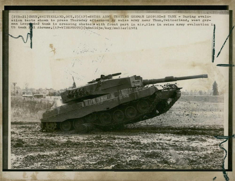 Leopard tank - Vintage Photograph