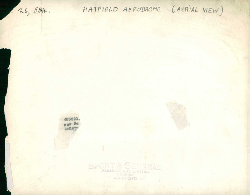 Hatfield Aerodome - Vintage Photograph