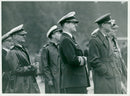 English State Visit 1956. The Duke of Edinburgh at F 18 in Tullinge - Vintage Photograph