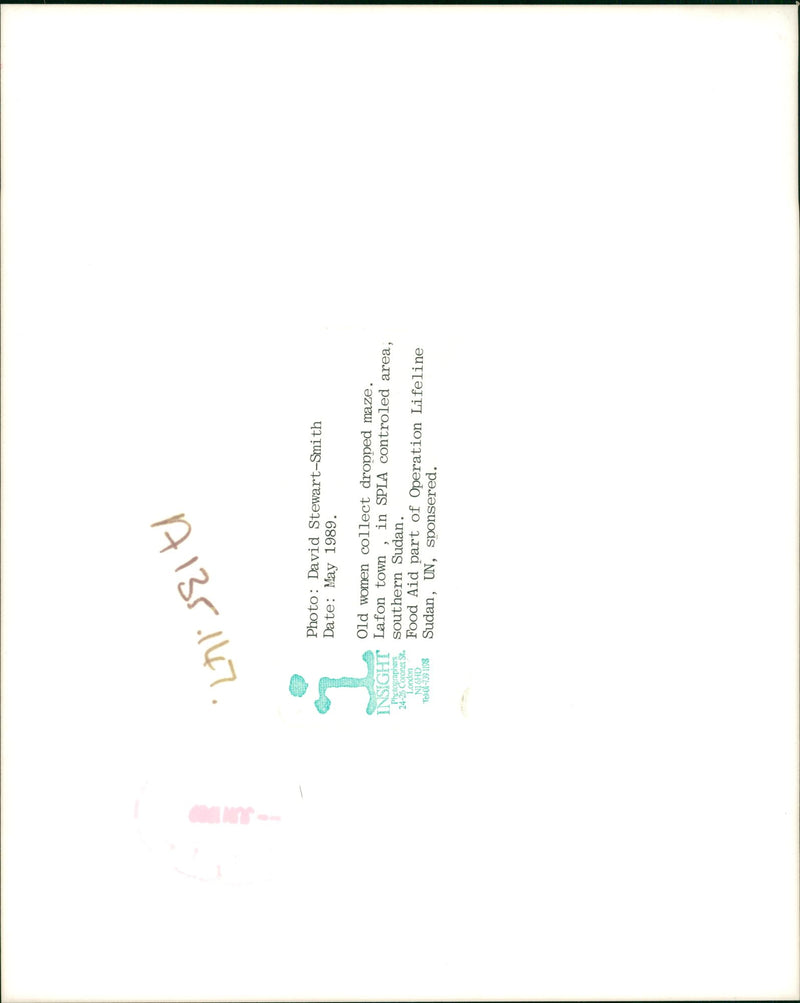 Second Sudanese Civil War - Vintage Photograph