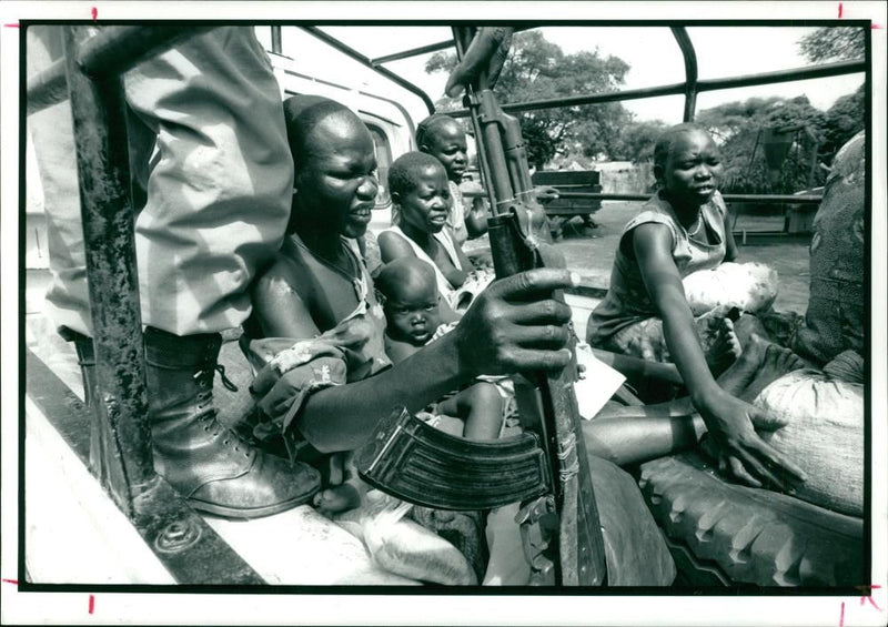 Second Sudanese Civil War - Vintage Photograph