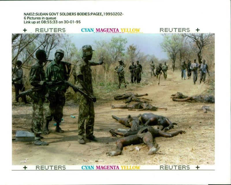 Second Sudanese Civil War - Vintage Photograph