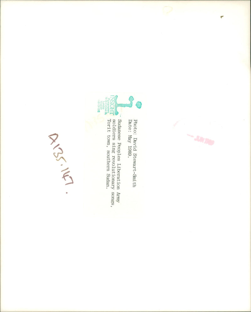 Second Sudanese Civil War - Vintage Photograph