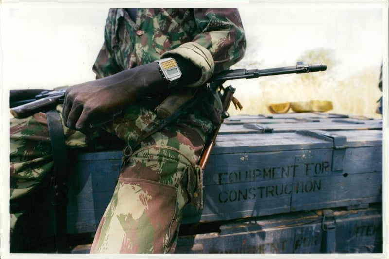 Second Sudanese Civil War - Vintage Photograph