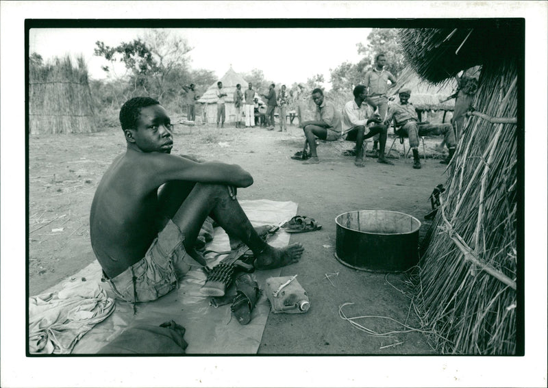 Second Sudanese Civil War - Vintage Photograph