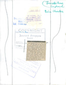 Prince Charles of Wales dressed kilt arrives at St. Giles's Cathedral. - Vintage Photograph