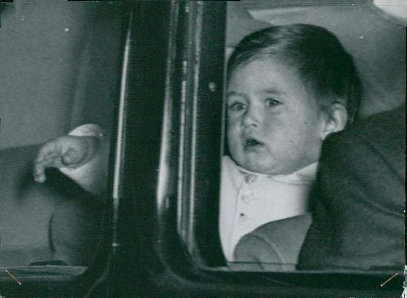 Prince Charles on his 1st anniversary - Vintage Photograph