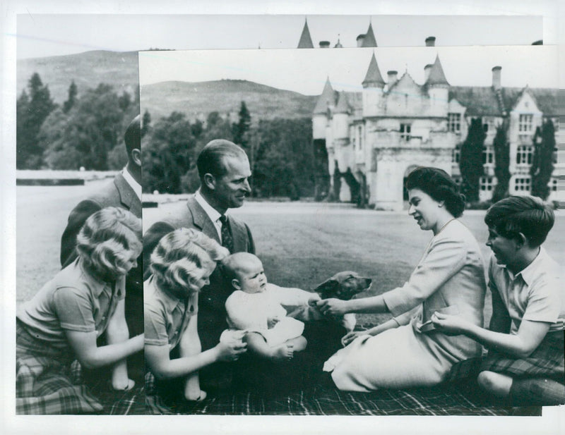 Queen Elizabeth II Family Pictures - Vintage Photograph