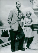 The Duke of Edinburgh and Princess Anne - Vintage Photograph