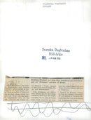 Queen Elizabeth and King Olav. - Vintage Photograph