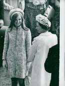 Queen Elizabeth. - Vintage Photograph