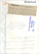 King Gustaf Adolf examines a book together with the Institute's writer file. IIc. Carl Gustaf Styrenius - Vintage Photograph