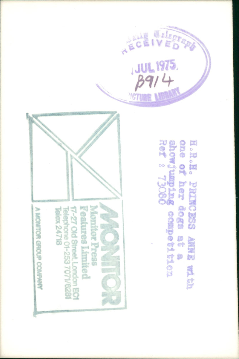 Princess Anne. - Vintage Photograph