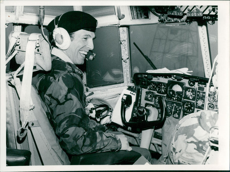 Captain Mark Phillips. - Vintage Photograph