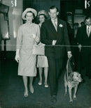 The Duke of Kent, Princess Marina and Princess Alexandra. - Vintage Photograph