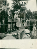 The Duke and Duchess of Kent. - Vintage Photograph
