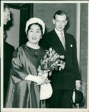 Princess Chichibu and the Duke of Kent. - Vintage Photograph