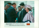 The Duke of Kent and Hyacinth Bucket. - Vintage Photograph