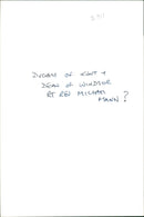 The Duchess of Kent and Rev. Michael Mann. - Vintage Photograph