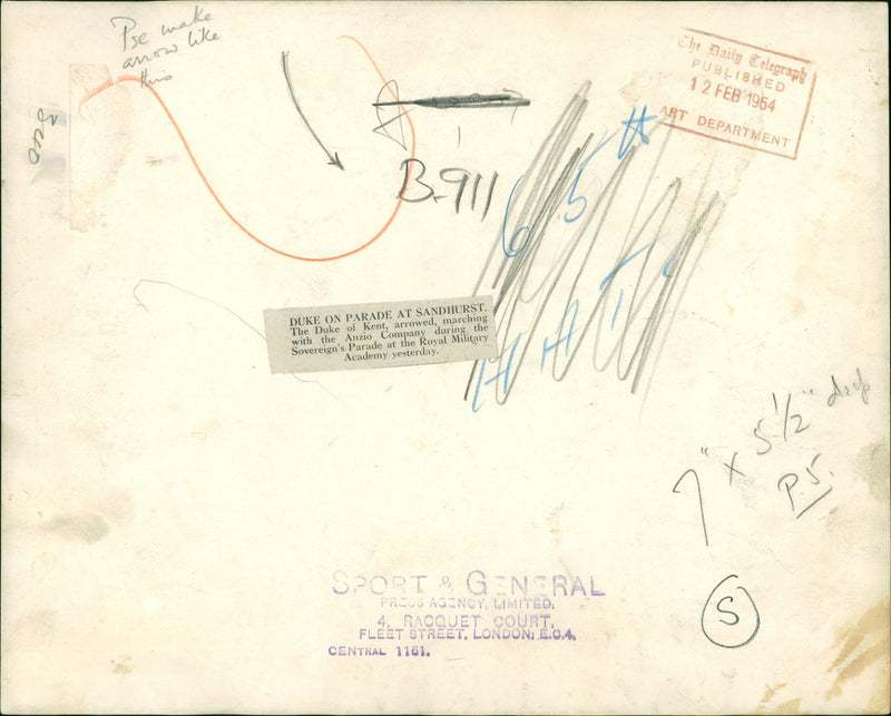 Prince Edward, Duke of Kent. - Vintage Photograph