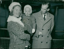 The Duke and Duchess of Kent and Earl of St. Andrews. - Vintage Photograph