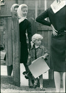 Katharine, Duchess of Kent and Earl of St. Andrews. - Vintage Photograph