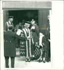 Katharine, Duchess of Kent and  Terrence Mitchell. - Vintage Photograph