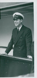 Prince Philip Duke of Edinburgh at the Olympics in Finland - Vintage Photograph