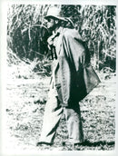 Prince Philip Duke of Edinburgh on Rhino Hunt - Vintage Photograph