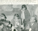 Prince Philip Duke of Edinburgh visits drug centers - Vintage Photograph